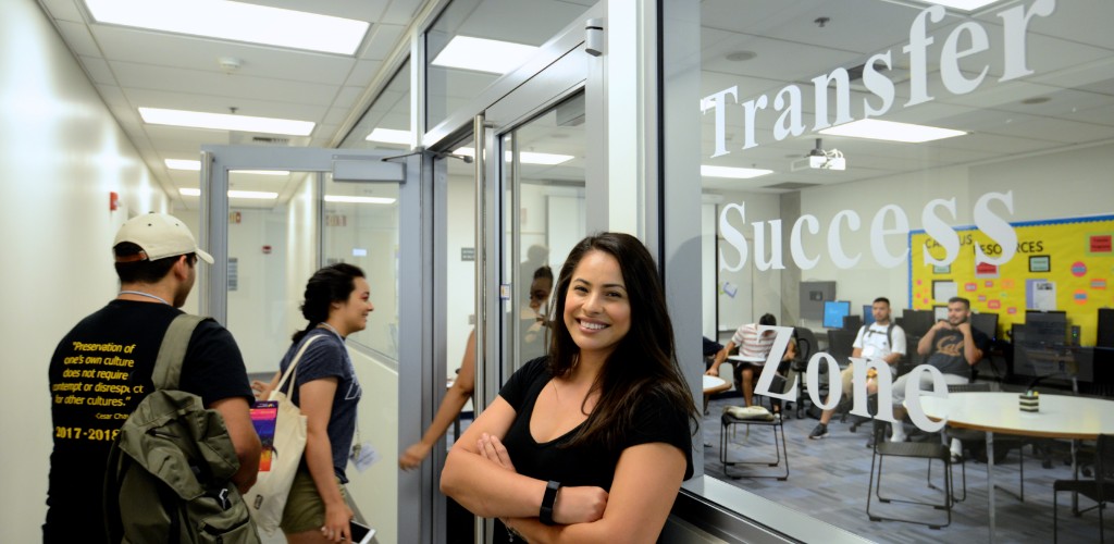 Nina Rae Cerna at the Transfer Success Zone | University of California, Riverside