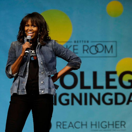 Celebrate College Signing Day with Michelle Obama