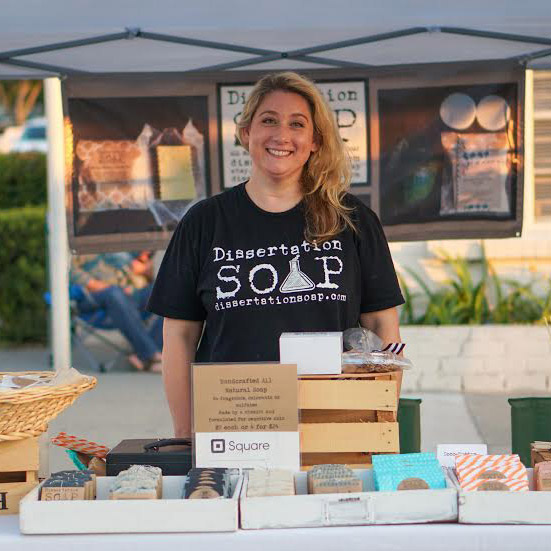Pandemic Brings Brisk Business to UCR Alumna's Soap Company